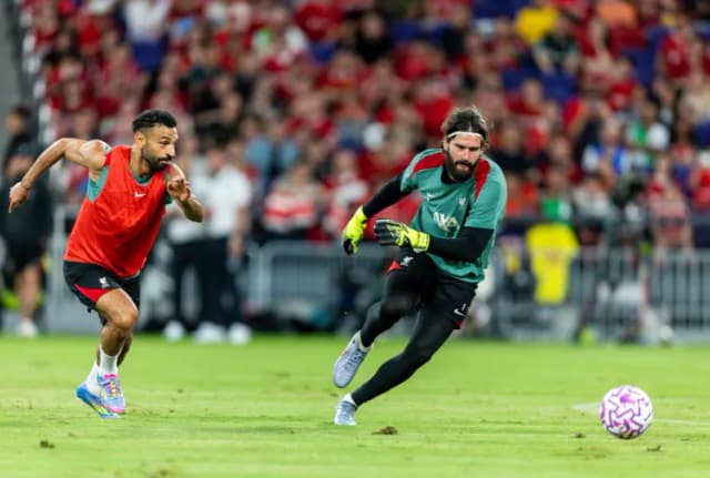Liverpool’s Alisson on “Joy” of Playing with Mohamed Salah