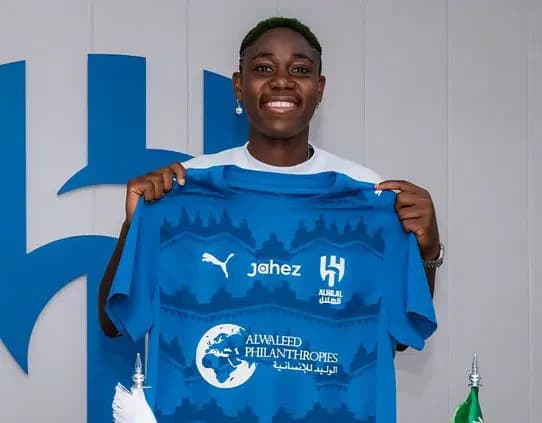 Oshoala completes move to Saudi Arabia?s Al-Hilal
