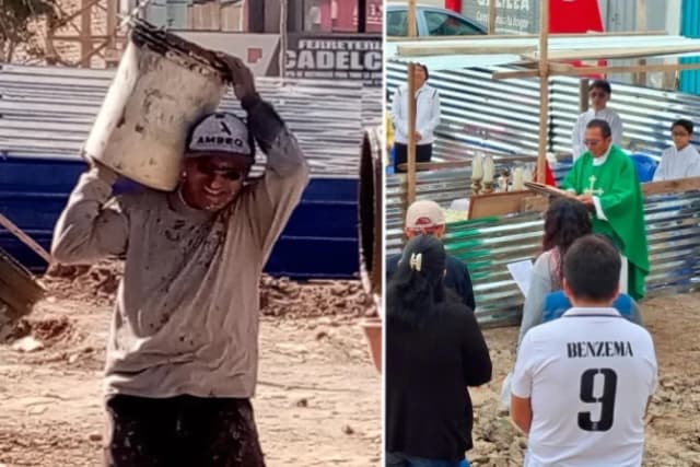 Priest builds church with his own hands in Chiclayo, Peru, Pope Leo XIV’s former diocese 