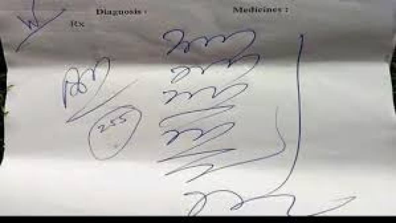 Court bans bad handwriting, orders doctors to write well