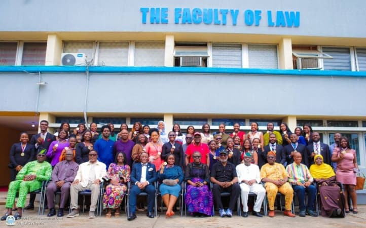 UNILAG honours 43 law graduates who achieved 1st class honours at 2024 NLS Bar exams