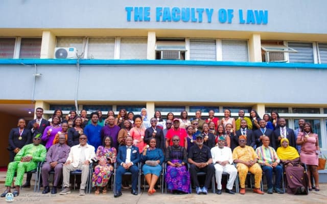 UNILAG honours 43 law graduates who achieved 1st class honours at 2024 NLS Bar exams