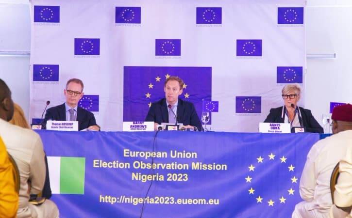 2027 Poll: Nigeria risks repeating 2023 election shortcomings – EU