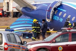 Putin says Russian air defenses responsible for Azerbaijani jet’s crash last year, killing 38
