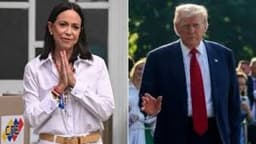 Venezuelan Nobel Peace Prize winner María Corina Machado dedicates award to Trump for 'decisive support'