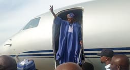 Tinubu departs Abuja for security meeting in Rome 