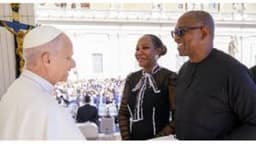 Peter Obi, wife meet Pope Leo during pilgrimmage in Rome, seek divine intervention for Nigeria