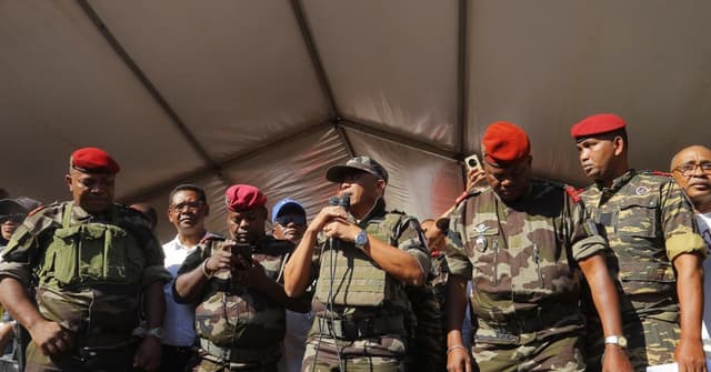   Military says it has seized power in Madagascar after president moves to 'safe place'