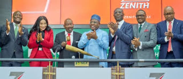 Jim Ovianamed Doyen of the Nigerian banking industry at the NGX closing Gong ceremony