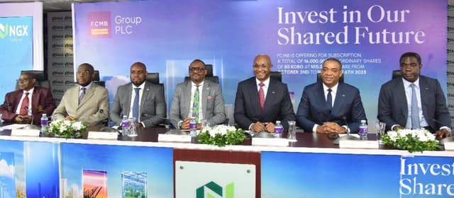FCMB Group presents Facts Behind N160bn Public Offer