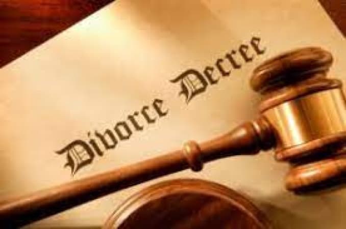 Confusion in court as woman slumps after husband insists on divorce