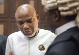 HURIWA blasts Omotosho’s ruling on Nnamdi Kanu, accuses government of bias, condemns NBA for warning against protest
