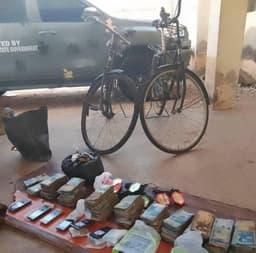 Troops recover N4.7m, phones and bicycles after encounter with terrorists in Borno
