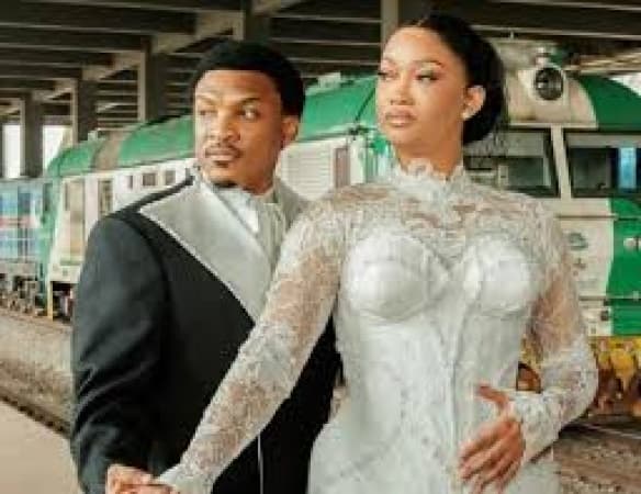 Nollywood Star Shawn Faqua and Bride Sharon make history with Nigeria’s first-ever train wedding
