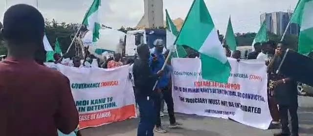 Why we tear-gassed free Nnamdi Kanu protesters — Police Headquarters