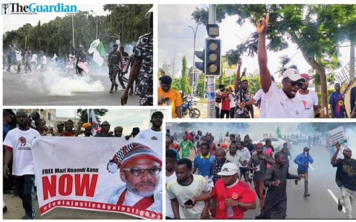 Police arraign eight arrested 'FreeKanu' protesters