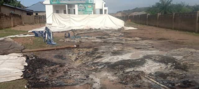 ADC condemns arson attack on Ekiti secretariat