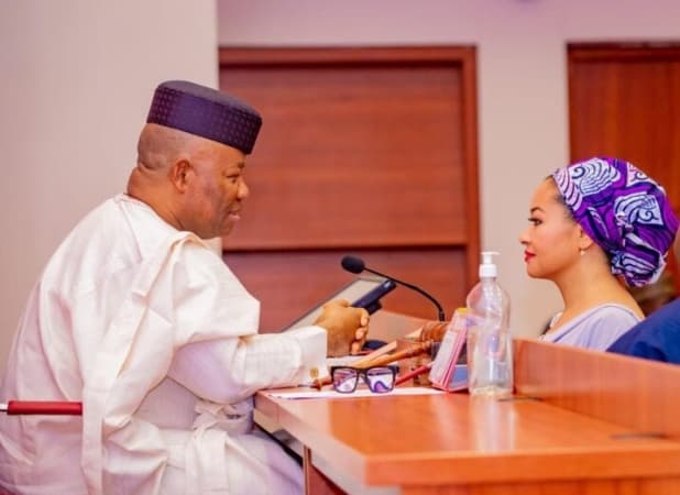 Abortion: Drama in Senate as Akpabio rules Akpoti-Uduaghan out of order