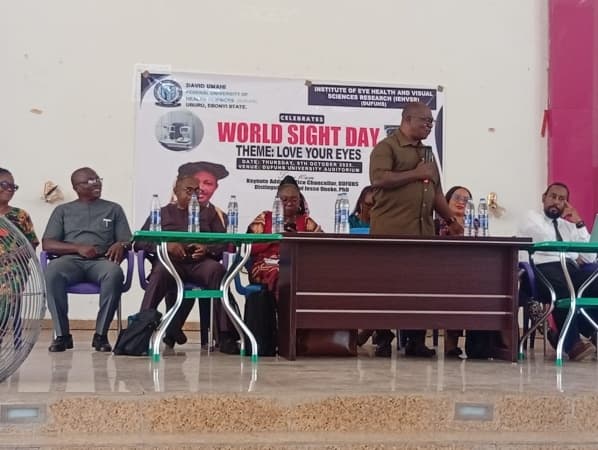 Varsity don identifies causes of visual impairment, advises on solutions