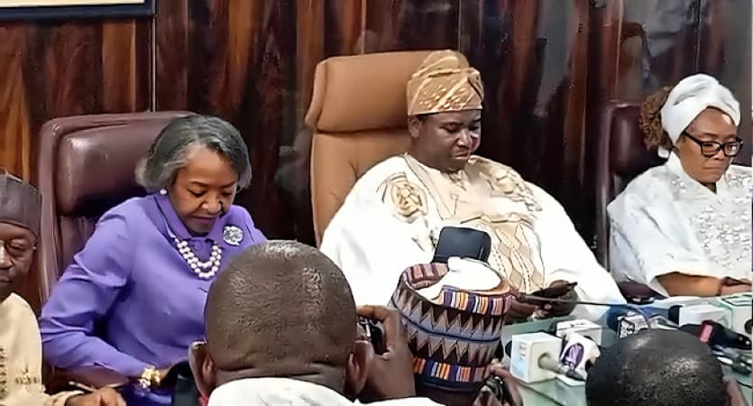 INEC Chairman Amupitan assumes office after swearing-in by Tinubu 