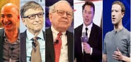 Top 5 countries with the highest number of billionaires
