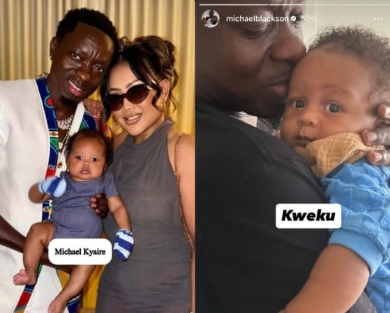 Michael Blackson apologises to fiancée after welcoming baby with friend