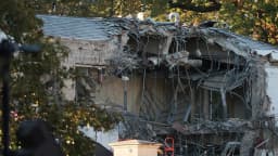 White House begins demolishing part of East Wing for Trump ballroom
