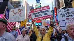 Millions join anti-Trump 'No Kings' protests across US