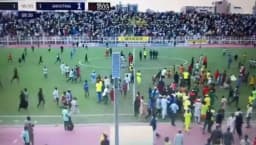 NPFL: Fans invade pitch as Kano Pillars, Shooting Stars match ends in chaos