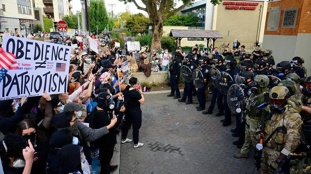 Judge blocks Trump from sending troops from California to Portland