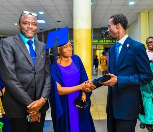 69-year-old joins freshmen at University of Ibadan Matriculation