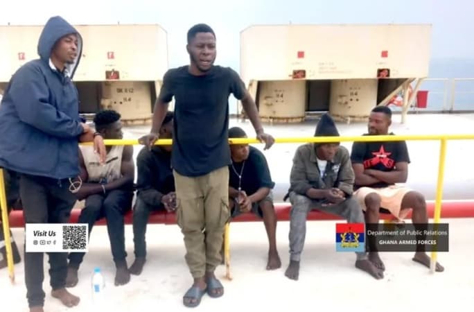 10 Nigerian stowaways arrested in Ghana