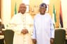 Tinubu receives Catholic archbishop Kaigama in Aso Rock
