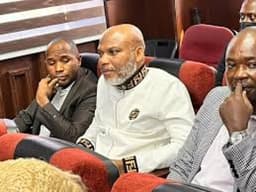 Court gives Nnamdi Kanu last chance to enter defence or forfeit same