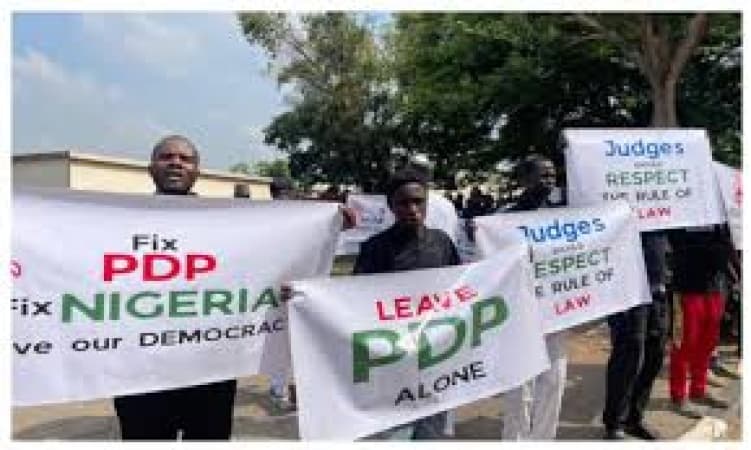 PDP faction petitions US, EU over ?threats to democracy? in Nigeria