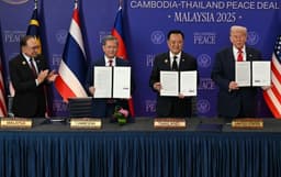 Thailand ‘halts’ peace agreement with Cambodia hailed by Trump after landmine explosion injures troops