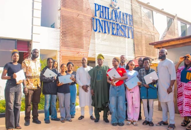 PAP begins second phase distribution of laptops to scholarship beneficiaries