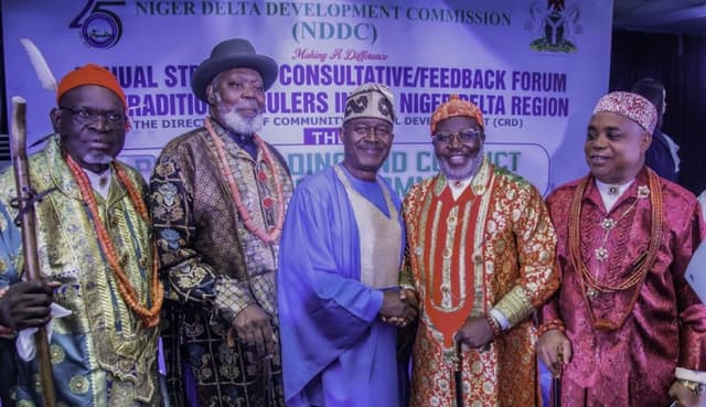 NDDC urges traditional rulers to back development efforts