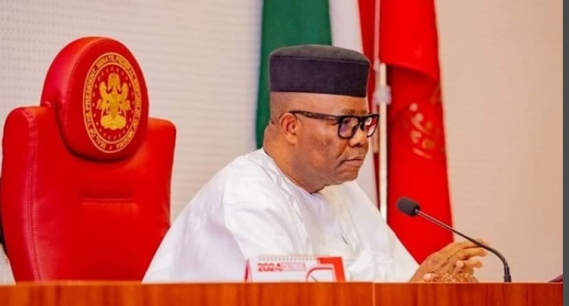 Senate leader dismisses alleged plot to remove Akpabio