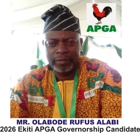 Ekiti 2026: Olabode Rufus Alabi emerges APGA Governorship Candidate