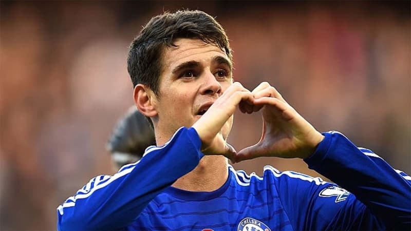 Former Chelsea star Oscar in hospital after collapsing in training