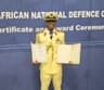 Nigerian naval officer emerges best student at South African Defence College