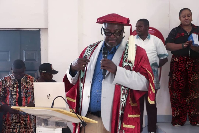 Prof Oguzie delivers 39th FUTO Inaugural Lecture