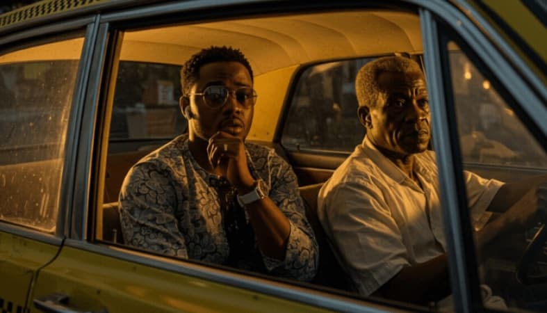 Money, lots of money, is national value ? Taxi driver