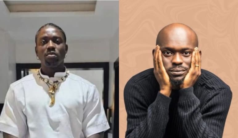 VeryDarkman, Mr Jollof fight inside aircraft, thrown out and handed over to security 