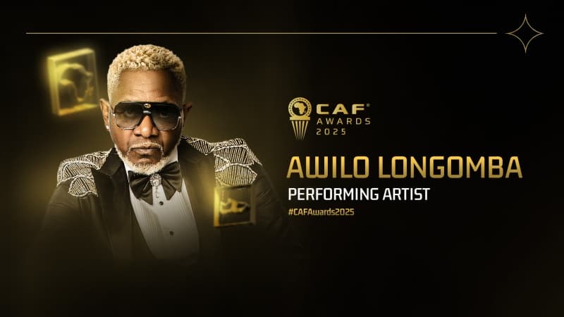 CAF unveils star-studded line up of Douaa Lahyaoui, Awilo Longomba and Fuse ODG to perform at CAF Awards 2025