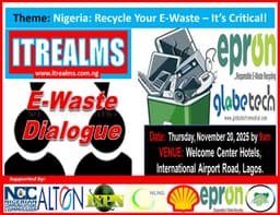 ITREALMS, EPRON partner Globetech for day-long e-waste collection drive ahead of Dialogue 2025