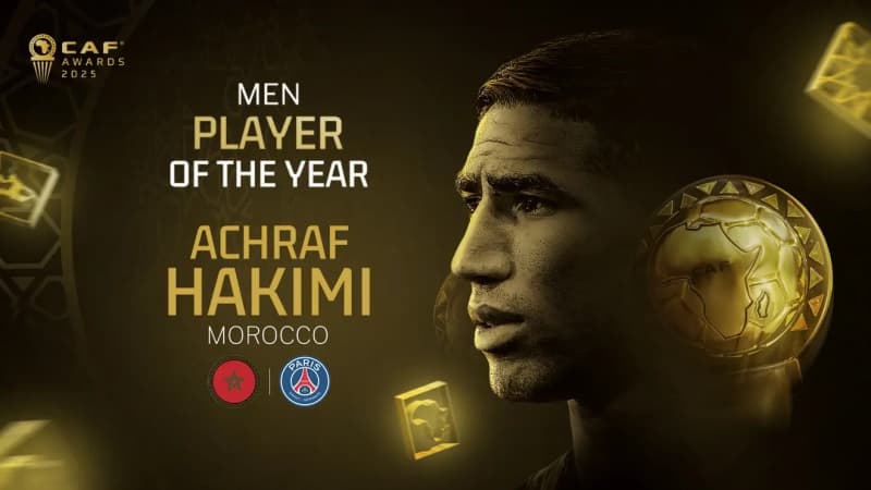 FULL LIST: Achraf Hakimi, Ghizlane Chebbak lead Morocco?s Golden Night at CAF Awards 2025, as Chiamaka, Suer Falcons also shine