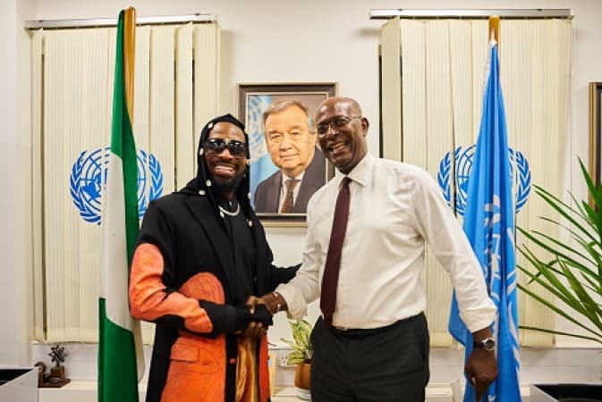 D?banj seals UN partnership on new youth initiative