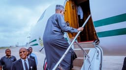 Shettima departs South Africa to represent Tinubu at AU-EU summit in Angola